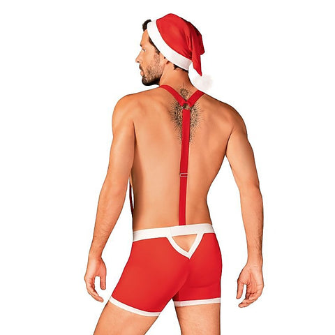 Mr. Claus Mens Sexy Costume Set 3 Piece by Obsessive