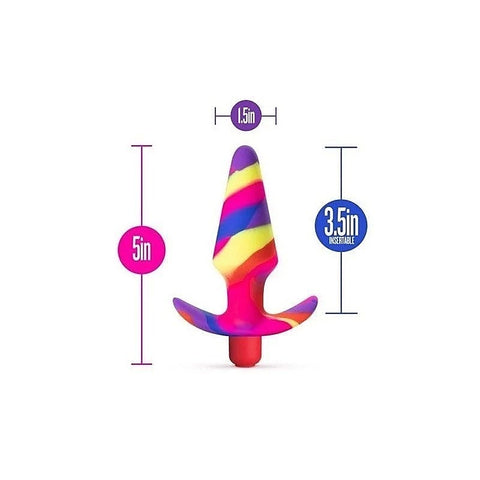 Avant Free Spirit Scarlet Silicone Butt Plug