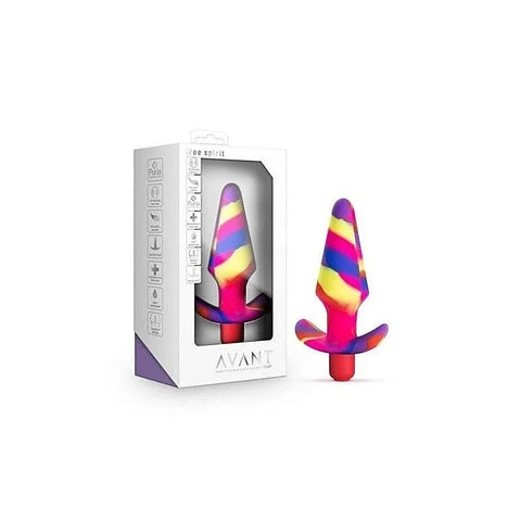 Avant Free Spirit Scarlet Silicone Butt Plug