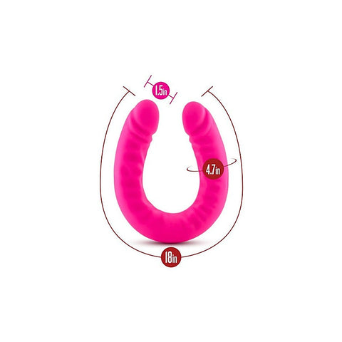 Ruse Silicone Slim 18 Inch Double Ender by Blush Novelties