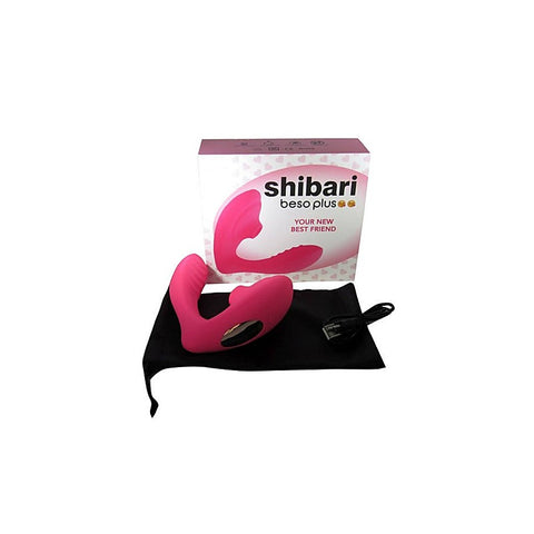 Beso Plus Air Pulse G Spot & Clitoral Vibrator by Shibari