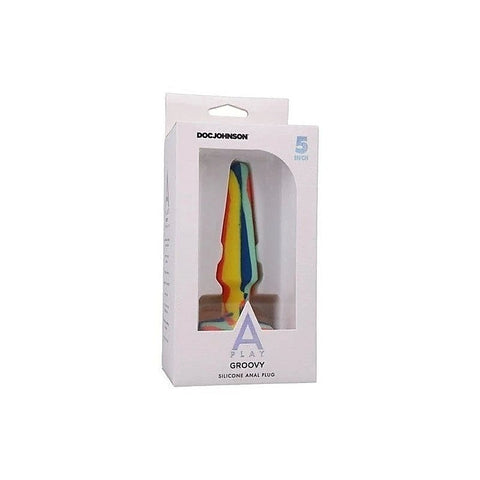 A-Play Groovy Silicone Anal Plug by Doc Johnson