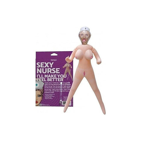 Sexy Nurse Inflatable Love Doll by Hott Products