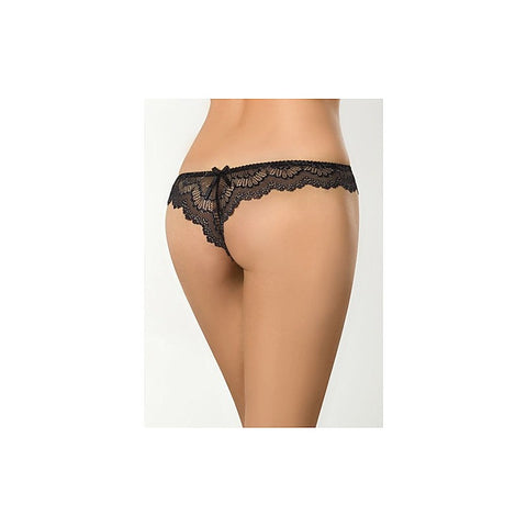 Brazilian Open Crotch G-String Panty by Axami Lingerie