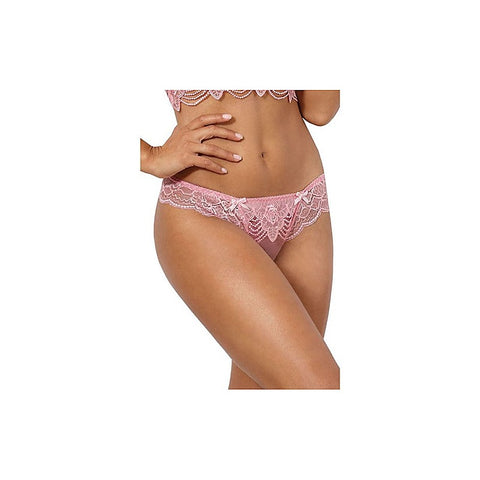 Floral Lace Brazilian G-String Panty by Axami Lingerie