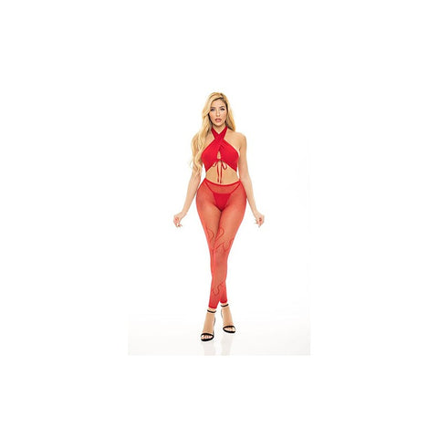 Gives You Hell Bra and Panty Set 3 Piece by Pink Lipstick
