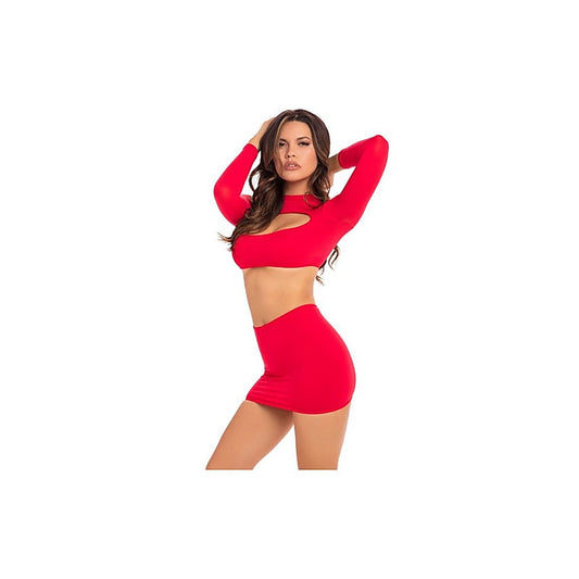 Stop and Stare 2 Piece Skirt Set by Pink Lipstick