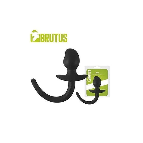 Woof Hyper Soft Silicone Puppy Tail Butt Plug by Brutus