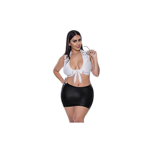 Exposed Lingerie Sexy CEO Womens Costume by Magic Silk