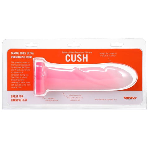 Cush Dual Density Dildo Quartz by Tantus