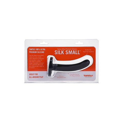 Silk Silicone Dildo Small Onyx by Tantus