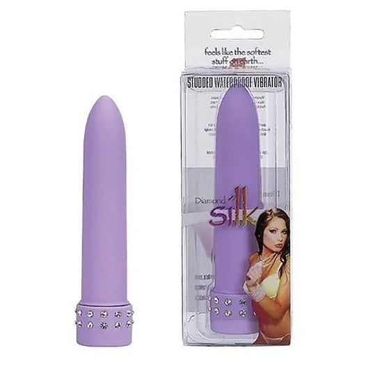 Diamond Silk 4 Inch Vibrator by Seven Creations