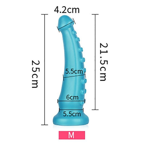 OctoCock Medium Liquid Silicone Dildo by Sport Fucker
