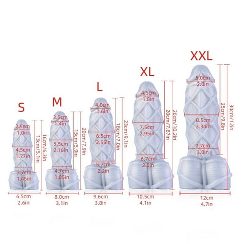Fetishique Liquid Silicone Realistic Dildo Medium