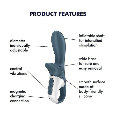 Air Pump Booty 2 Anal Vibrator by Satisfyer