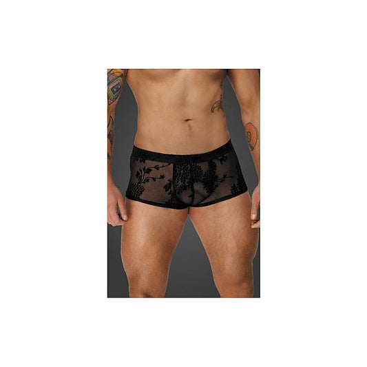 Flock Embroidery Short-Shorts by Noir Handmade