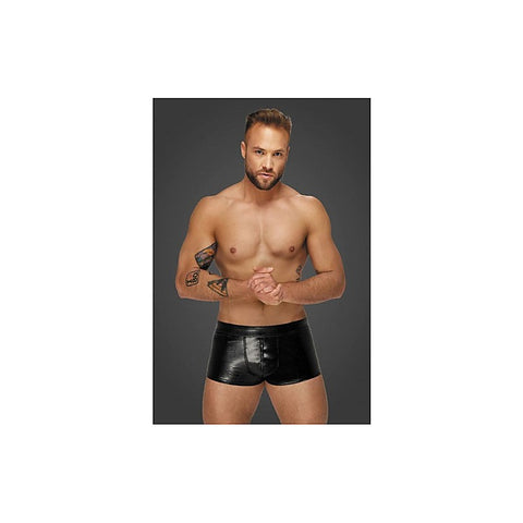 Snake Wetlook Mens Fetish Wear Short Shorts by Noir Handmade