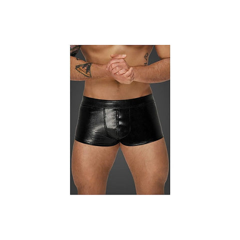 Snake Wetlook Mens Fetish Wear Short Shorts by Noir Handmade