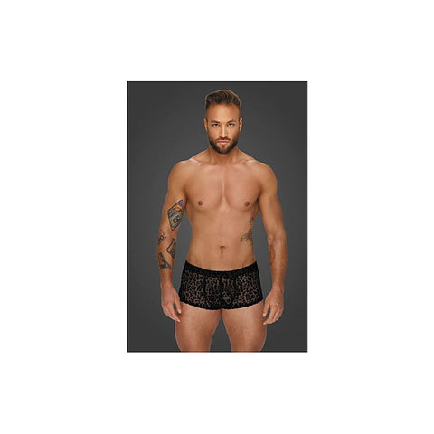 Leopard Flock Short Shorts by Noir Handmade