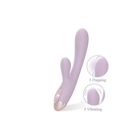 Pada Rabbit and G-Spot Pulsing Vibrator by Drywell