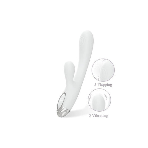 Pada Rabbit and G-Spot Pulsing Vibrator by Drywell