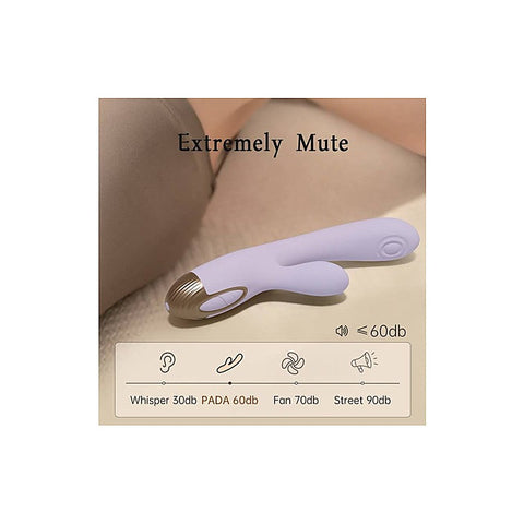 Pada Rabbit and G-Spot Pulsing Vibrator by Drywell