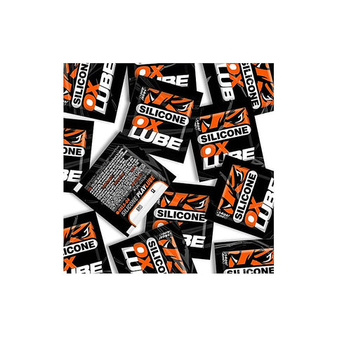 THICK Silicone OXLube 50 Pack Sachets by OxBalls