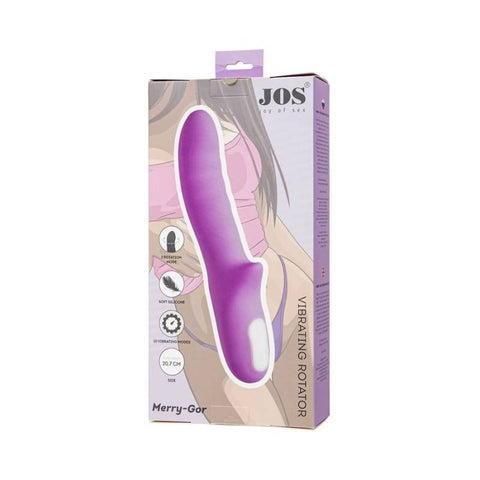 JOS Merry Gor Rotating Shaft Vibrator Violet by ToyFa