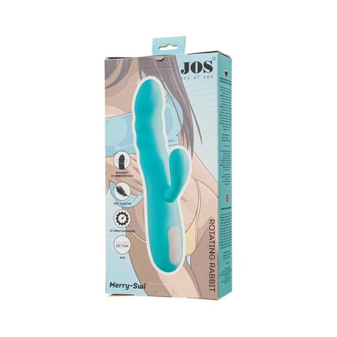 JOS Merry Swirl Rotating Shaft Rabbit Vibrator by ToyFa