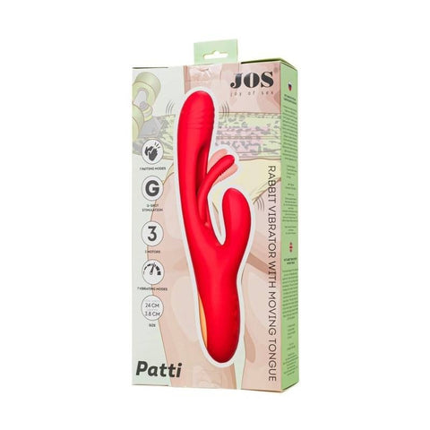 JOS Patti Moving Tongue Rabbit Vibrator by ToyFa