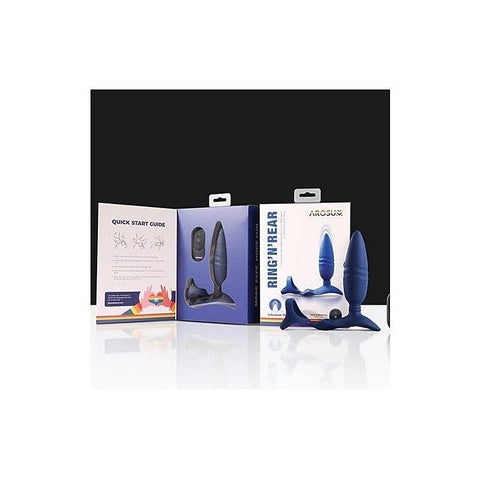 Ring'n'Rear Dual Thrusting Anal Probe by Arosum