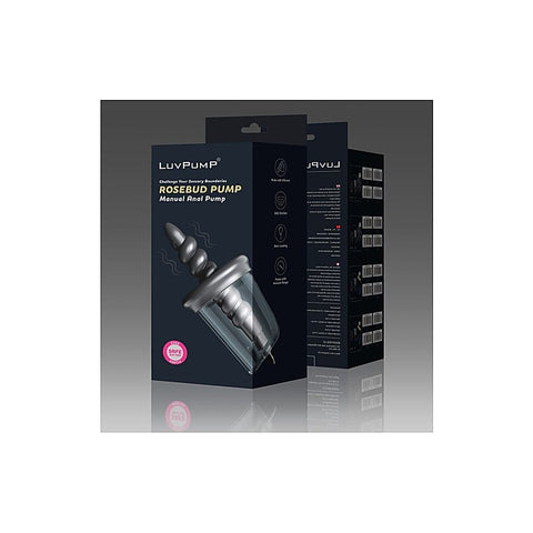 LuvPump Automatic RoseBud Anal Pump by Shots Toys