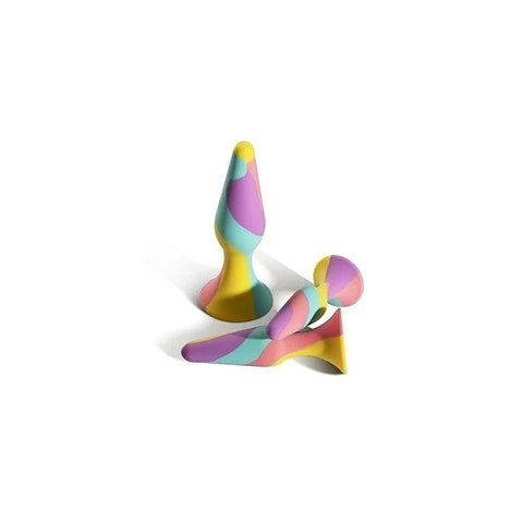 TriPlugs Silicone Anal Training Kit by Arosum