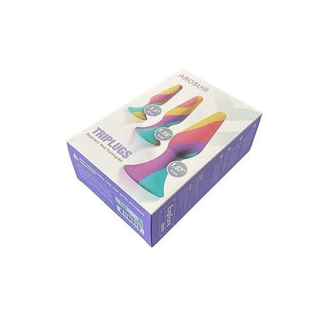 TriPlugs Silicone Anal Training Kit by Arosum