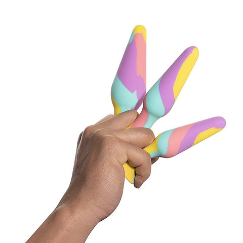 TriPlugs Silicone Anal Training Kit by Arosum