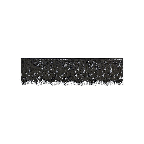 OUCH! BW Lace Mask With Elastic Straps by Shots Toys