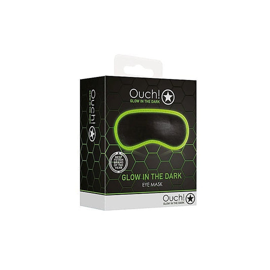 OUCH! Glow in Dark Eye Mask by Shots Toys