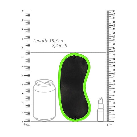 OUCH! Glow in Dark Eye Mask by Shots Toys