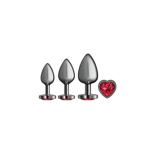 Cheeky Charms Round Metal Butt Plug by Viben