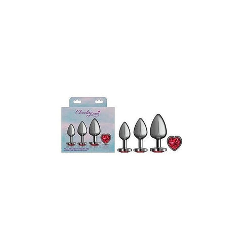 Cheeky Charms Round Metal Butt Plug by Viben