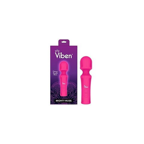 Mighty Muse Vibrating Body Wand Massager by Viben