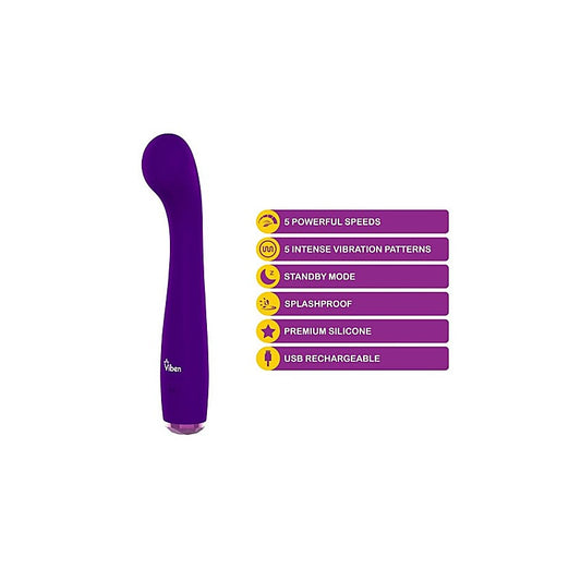 Devotion 10 Functions Rechargeable G-Spot Vibrator by Viben