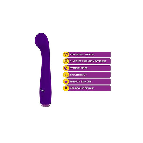 Devotion 10 Functions Rechargeable G-Spot Vibrator by Viben