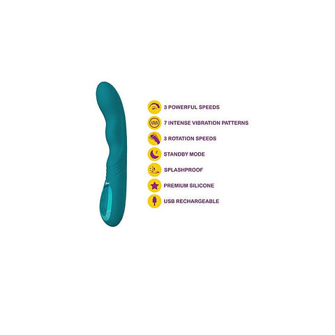 Swagger Rechargeable 10 Function G Spot Vibrator by Viben