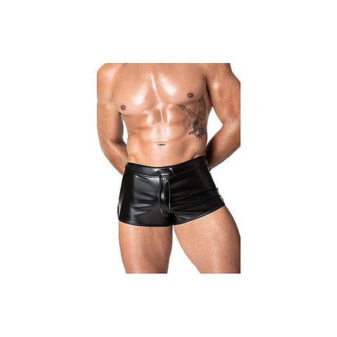 Frenzy Sexy Tight Fitting Mens Shorts by Noir Handmade