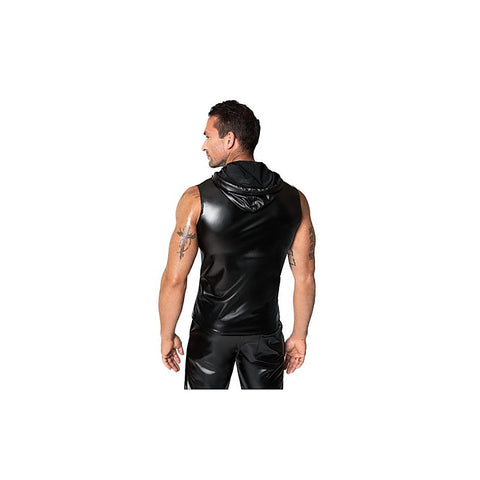 Frenzy Sleeveless Hoodie by Noir Handmade