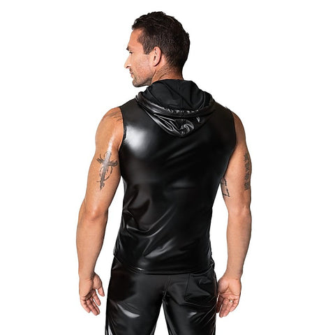 Frenzy Sleeveless Hoodie His Fetish by Noir Handmade