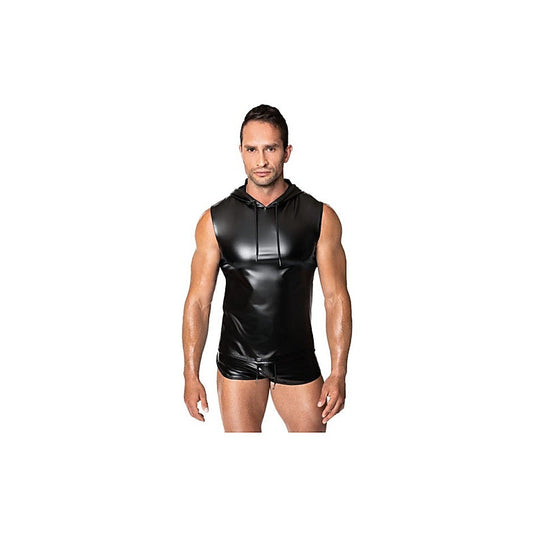 Frenzy Sleeveless Hoodie by Noir Handmade