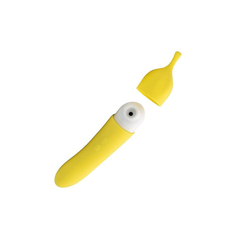 Banana Cream Air Pulse G Spot Vibrator by Natalies Toy Box