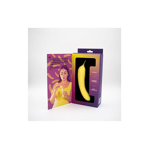Banana Cream Air Pulse G Spot Vibrator by Natalies Toy Box